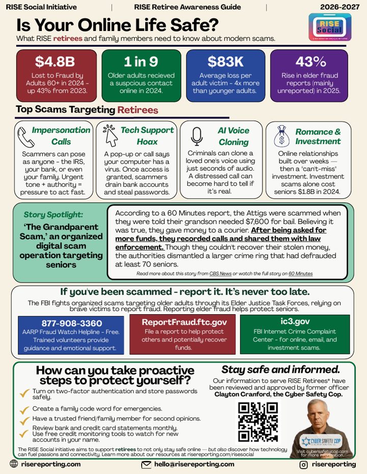 Preview: Is Your Online Life Safe retiree guide